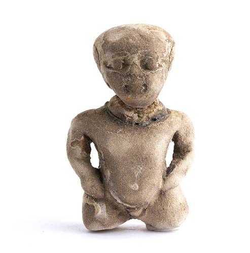 Amuleto in terracotta di Ptah ... 