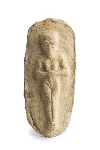 Placca votiva con la dea Ishtar ... 