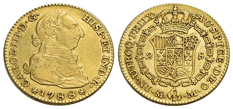 SPAGNA - Carlo III (1759-1788) - 2 ... 