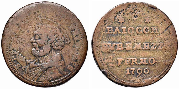 FERMO - Pio VI (1775-1799) - ... 