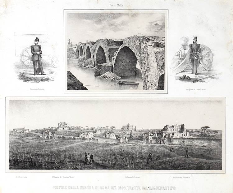 Ruins of War from 1848, taken from ... 