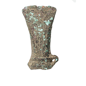Bronze axe head  8th century BC; ... 