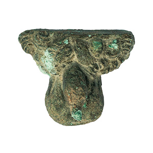 Roman bronze phallic applique  ... 