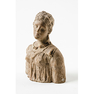 Terracotta Tanagra style female ... 