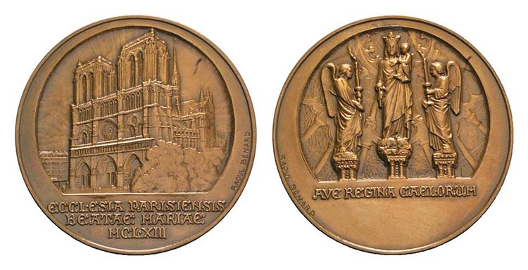 France, Æ Medal 1863 (55mm, ... 