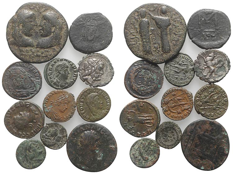 Lot of 11 Greek, Roman and ... 