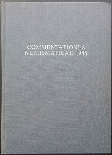 Commentationes numismaticae 1988: ... 