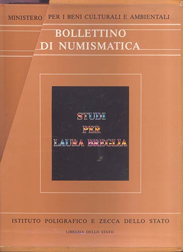 AA.VV. Bollettino di Numismatica, ... 