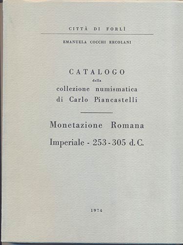 ERCOLANI COCCHI  E. - Catalogo ... 