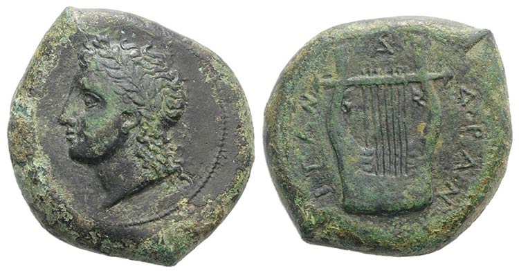 Sicily, Adranon, c. 354-344 BC. Æ ... 