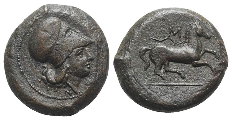 Sicily, Aitna, c. 355-339 BC. Æ ... 