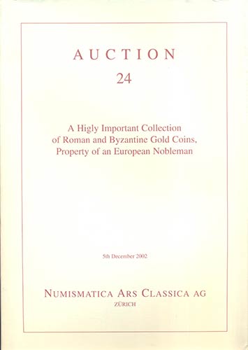 ARS CLASSICA AG. – Auction 24. ... 