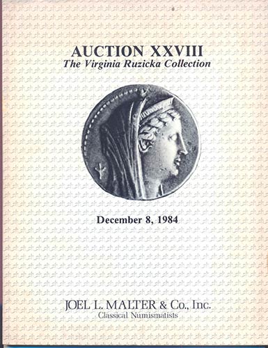 MALTER J. L. – Auction XXVII. ... 