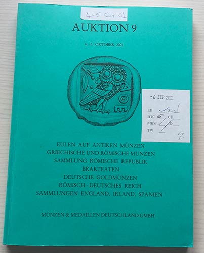 Munzen & Medaillen Auktion 9 Eulen ... 