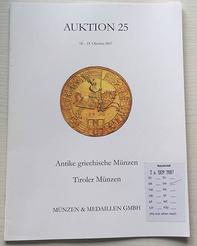 Munzen & Medaillen Auktion 25 ... 