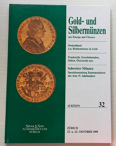 Spink & Son Auktion 32.  Gold und ... 