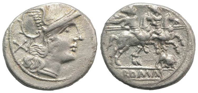 Bull series, Rome, 206-195 BC. AR ... 