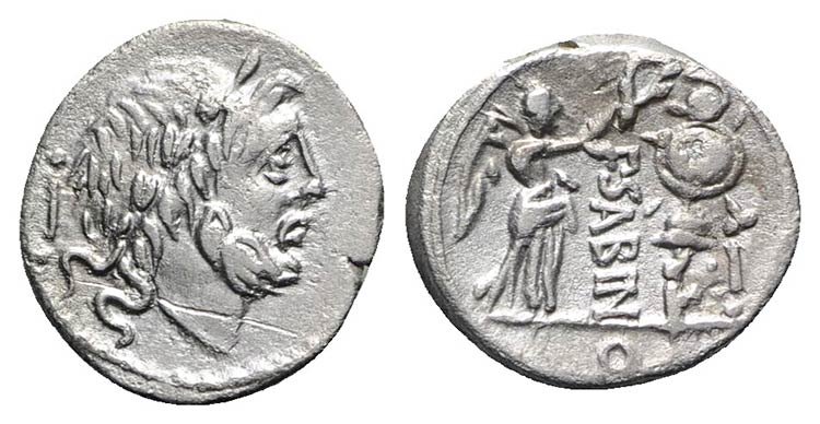 P. Sabinus, Rome, 99 BC. AR ... 