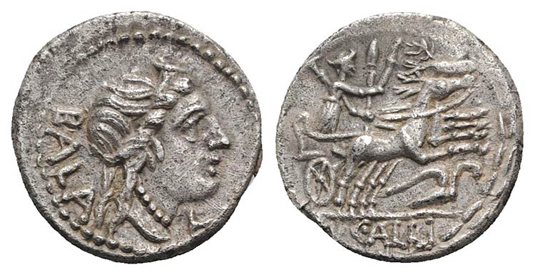 C. Allius Bala, Rome, 92 BC. AR ... 