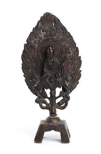 A BRONZE BUDDHA Tang dynasty style ... 