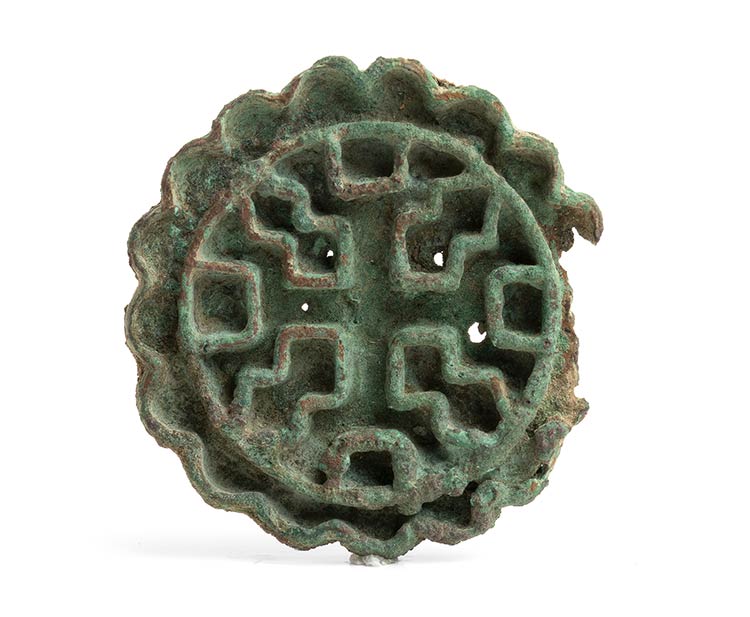 BACTRIAN BRONZE STAMP SEAL WITH ... 
