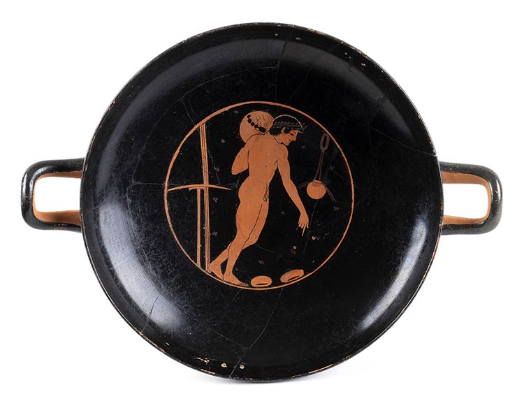 ATTIC RED-FIGURE KYLIX Attributed ... 