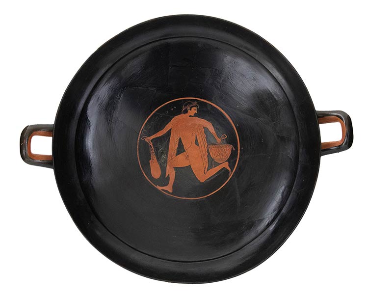 LARGE ATTIC RED-FIGURE KYLIX ... 
