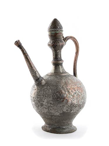 BEDOUIN TINNED COPPER AFTABA 19th ... 