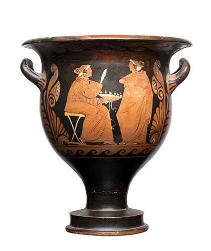 APULIAN RED-FIGURE KRATER 4th ... 