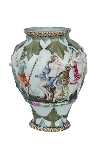 Vase   Ovoid shaped vase, high ... 
