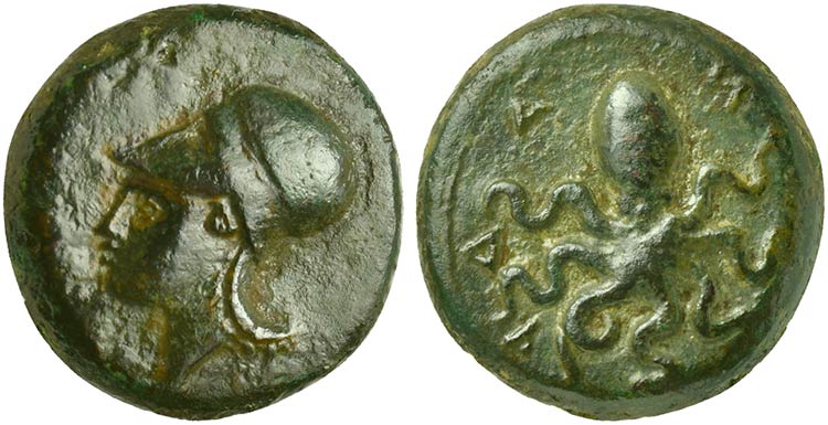 Sicily, Adranon, Bronze, ca. ... 