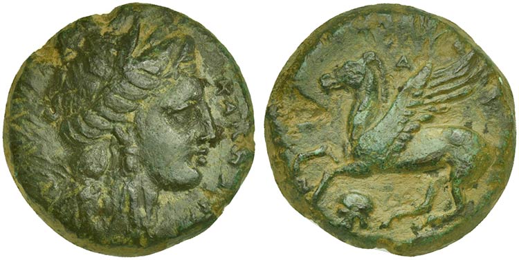 Sicily, Nakona, Bronze, ca. ... 