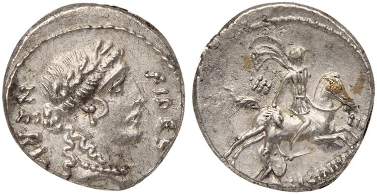 A. Licinius Nerva, Denarius, Rome, ... 