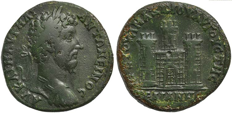 Marcus Aurelius, Bronze, Thrace: ... 