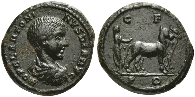Diadumenian (218), Bronze, Thrace: ... 