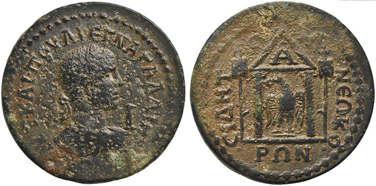 Gallienus, Bronze, Pamphylia: ... 