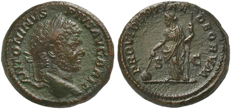 Caracalla (198-217), As, Rome, AD ... 