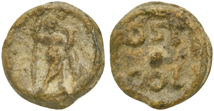 Ostia, Tessera, 1st century BC - ... 