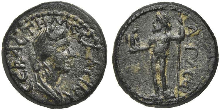 Messalina, Bronze struck under ... 