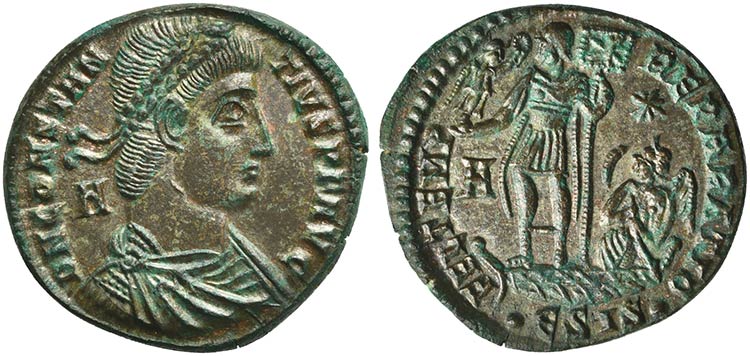 Constantius II (337-361), Nummus, ... 