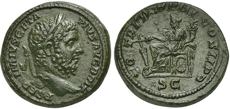 Geta (209-212), As, Rome, AD 211 ... 