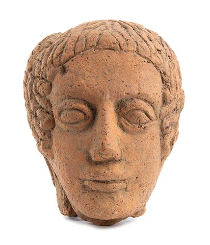 Etruscan large terracotta votive ... 
