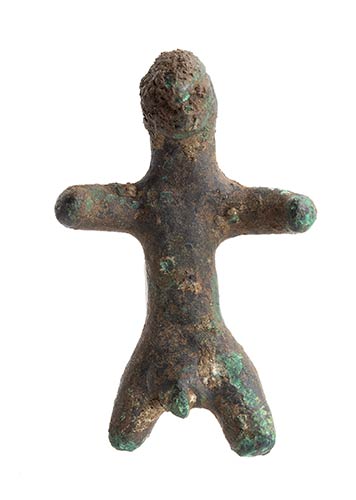 Etruscan bronze votive figure, ... 