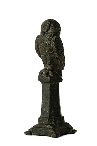 Roman bronze owl on stand, 1st-2nd ... 