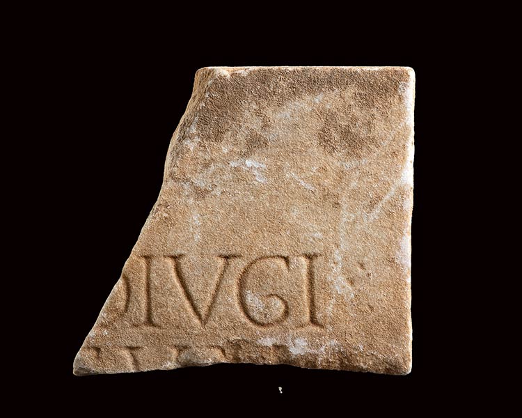 Roman marble inscription slab, ... 