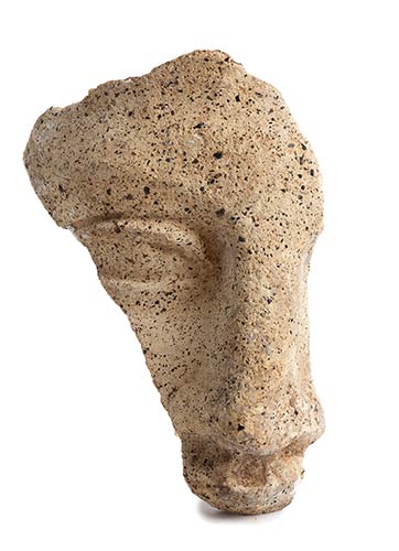 Etruscan terracotta votive mask, ... 