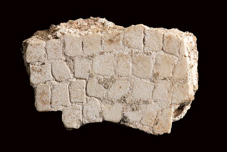Roman marble fragment of floor ... 