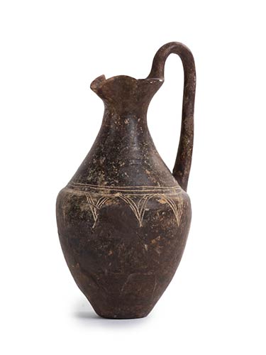 Etruscan impasto jug, 7th century ... 