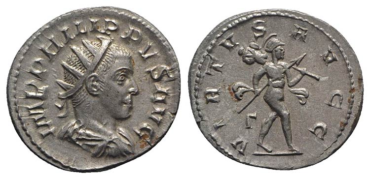 Philip II (247-249). AR ... 