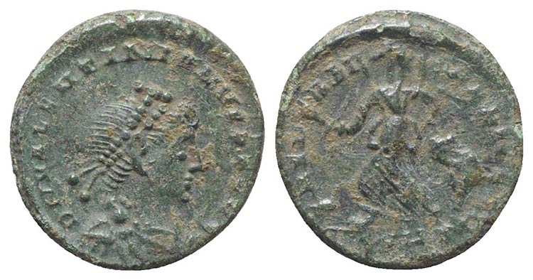 Valentinian II (375-392). Æ ... 
